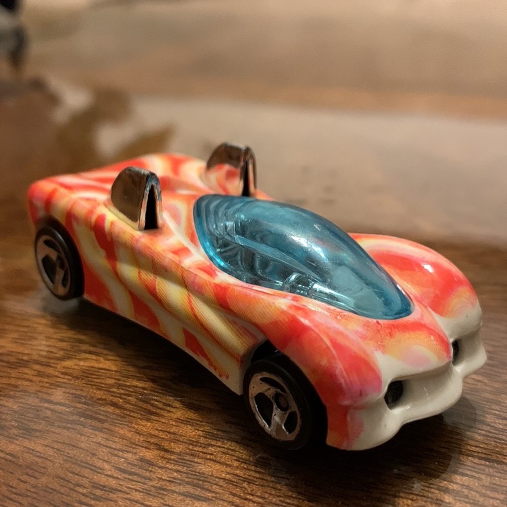 Hot Wheels Fast Food Series 1996 Power Pasta Pipes Car 90s Diecast Collectible
